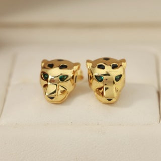 Cartier Panthère Majesté Mini Stud Earrings