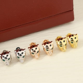 Cartier Panthère Majesté Mini Stud Earrings