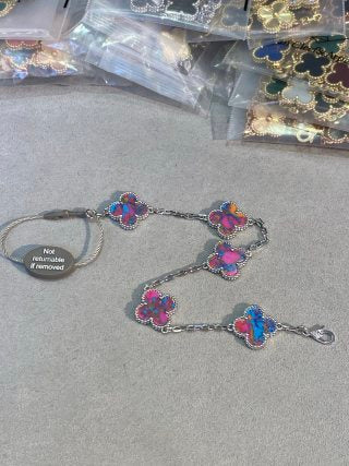 Van Cleef & Arpels Rainbow Clover Garden Bracelet