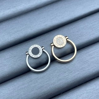 Bvlgari Double-Sided Rotating Ring – Elegant Luxury Jewelry