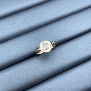 Bvlgari Double-Sided Rotating Ring – Elegant Luxury Jewelry