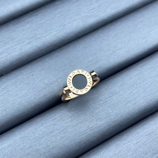 Bvlgari Double-Sided Rotating Ring – Elegant Luxury Jewelry