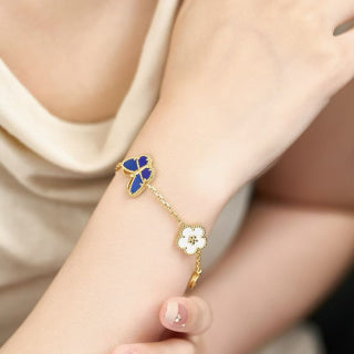 Van Cleef & Arpels Botanical Butterfly Harmony Bracelet