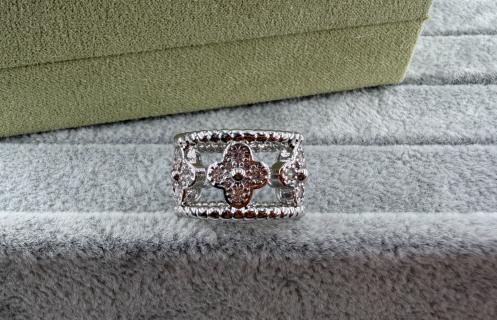 Van Cleef & Arpels Floral Mosaic Statement Ring