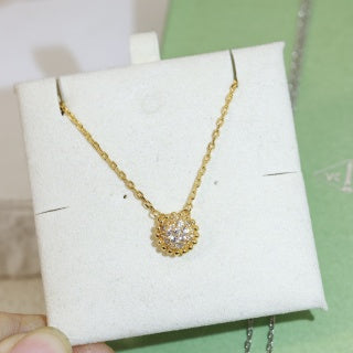 Van Cleef & Arpels Luminous Halo Pendant Necklace