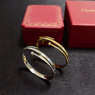 Cartier Love Astral Pavé Wide Bangle