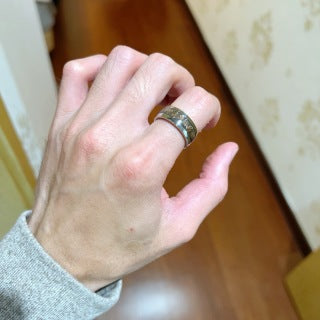 Bvlgari Black Ceramic Silver Band Ring – Elegant Luxury Jewelry