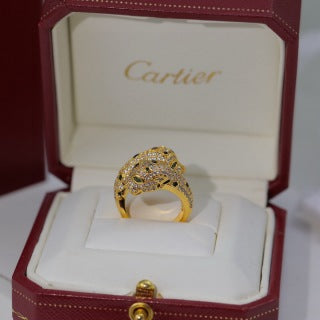 Cartier Panthère Lumière Pavé Ring