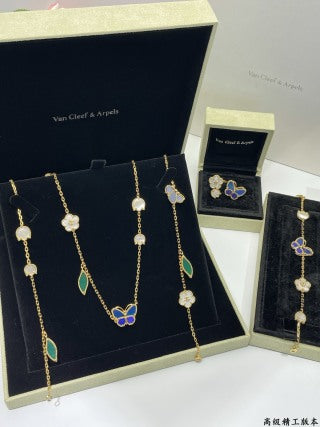 Van Cleef & Arpels Enchanted Garden Layered Necklace