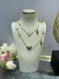 Van Cleef & Arpels Enchanted Garden Layered Necklace