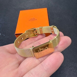 Hermès Kelly Mesh Chain Bracelet
