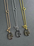 Hermès Horse Crest Double Layer Necklace