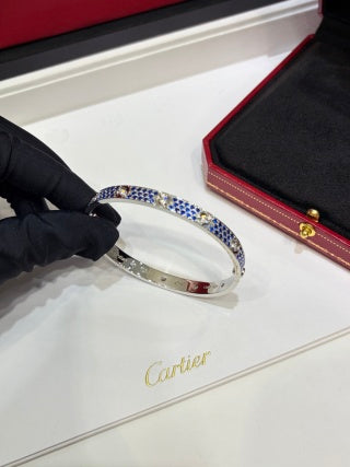 CARTIER Celestia Rainbow Pavé Bangle