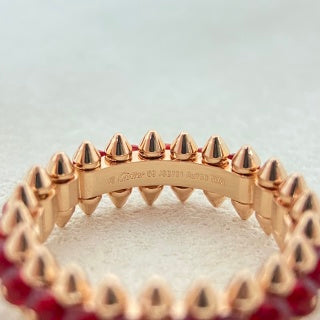 CARTIER Ravina Ruby Spike Ring