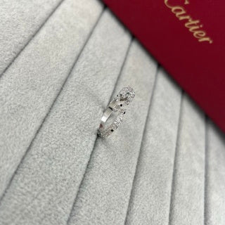 CARTIER Sylvara Panther Pavé Open Ring