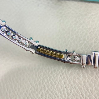 Tiffany & Co. Multi-link Interlocking Necklace with Full Diamond Pavé