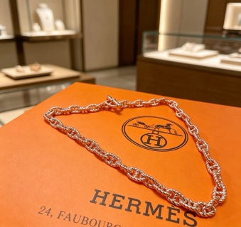 Hermès Chaine d’Ancre Link Statement Necklace