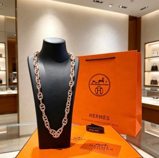 Hermès Chaine d’Ancre Link Statement Necklace