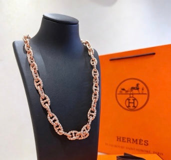 Hermès Chaine d’Ancre Link Statement Necklace