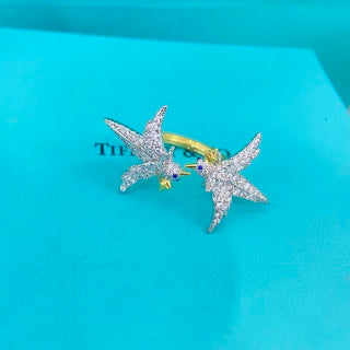 Tiffany Bird on a Rock Diamond Brooch – Elegant High Jewelry