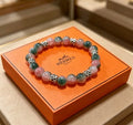 Hermès Aquarelle Gemstone Bead Bracelet