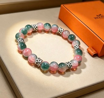 Hermès Aquarelle Gemstone Bead Bracelet