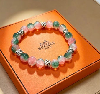 Hermès Aquarelle Gemstone Bead Bracelet