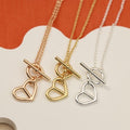 Hermès Heart Toggle Pendant Necklace