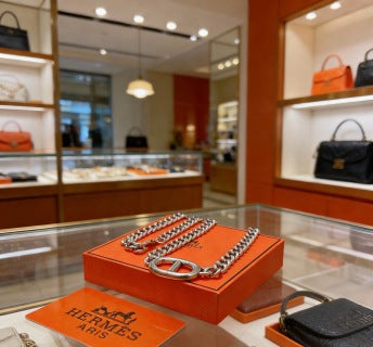 Hermès Bold Oval Link Chain Necklace
