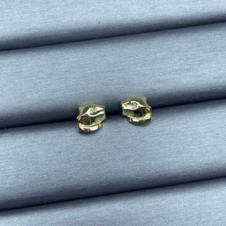 CARTIER Zarelle Panther Stud Earrings