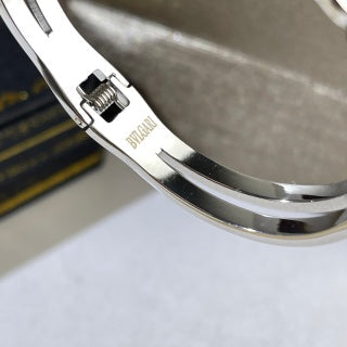 Bvlgari Two Tone Medallion Link Bracelet – Elegant Luxury Jewelry