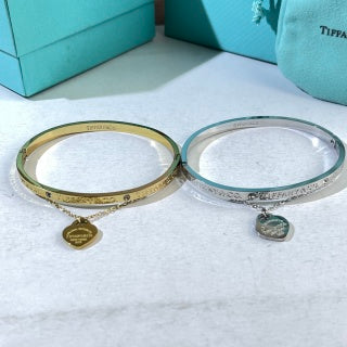 Tiffany T Chain Detail Cuff Bracelet – Minimalist Luxury Jewelry
