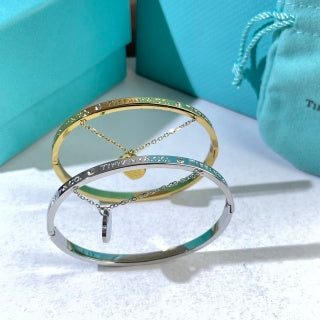 Tiffany T Chain Detail Cuff Bracelet – Minimalist Luxury Jewelry