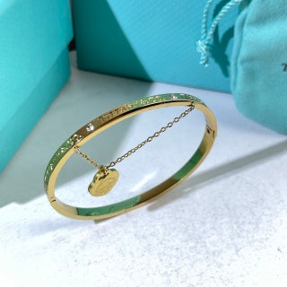 Tiffany T Chain Detail Cuff Bracelet – Minimalist Luxury Jewelry