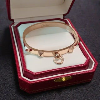 CARTIER Novelle Geometric Charm Bangle