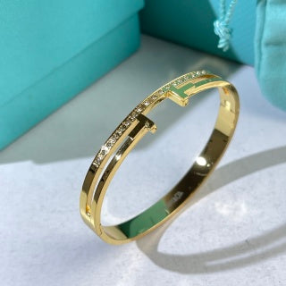 Tiffany T Square Open Cuff Bracelet – Minimalist Luxury Jewelry