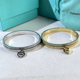 Tiffany Signature Tag Diamond Cuff Bracelet – Elegant Luxury Jewelry