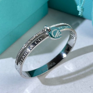 Tiffany Signature Tag Diamond Cuff Bracelet – Elegant Luxury Jewelry