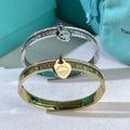 Tiffany Signature Tag Diamond Cuff Bracelet – Elegant Luxury Jewelry