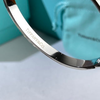 Tiffany T Colorful Enamel Diamond Bangle Bracelet – Elegant Luxury Jewelry