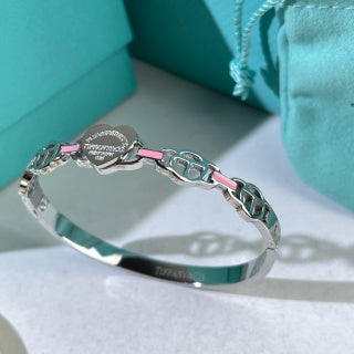 Tiffany Heart Tag Link Bracelet – Classic Luxury Chain Jewelry