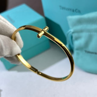 Tiffany T Wire Open Cuff Bracelet – Minimalist Luxury Jewelry