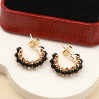 CARTIER Mirevia Color Arc Stud Earrings