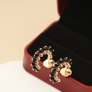 CARTIER Mirevia Color Arc Stud Earrings