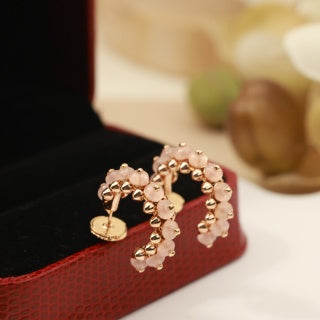 CARTIER Mirevia Color Arc Stud Earrings
