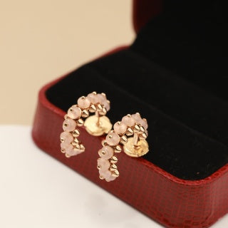 CARTIER Mirevia Color Arc Stud Earrings
