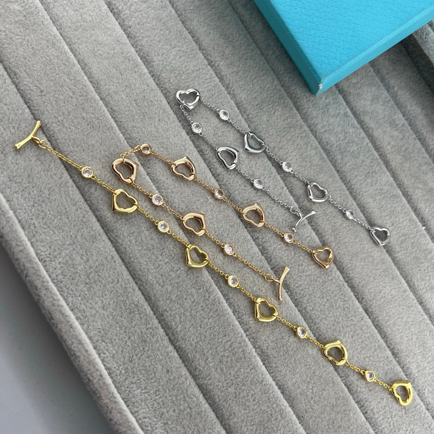 Tiffany Elsa Peretti Open Heart Bracelet