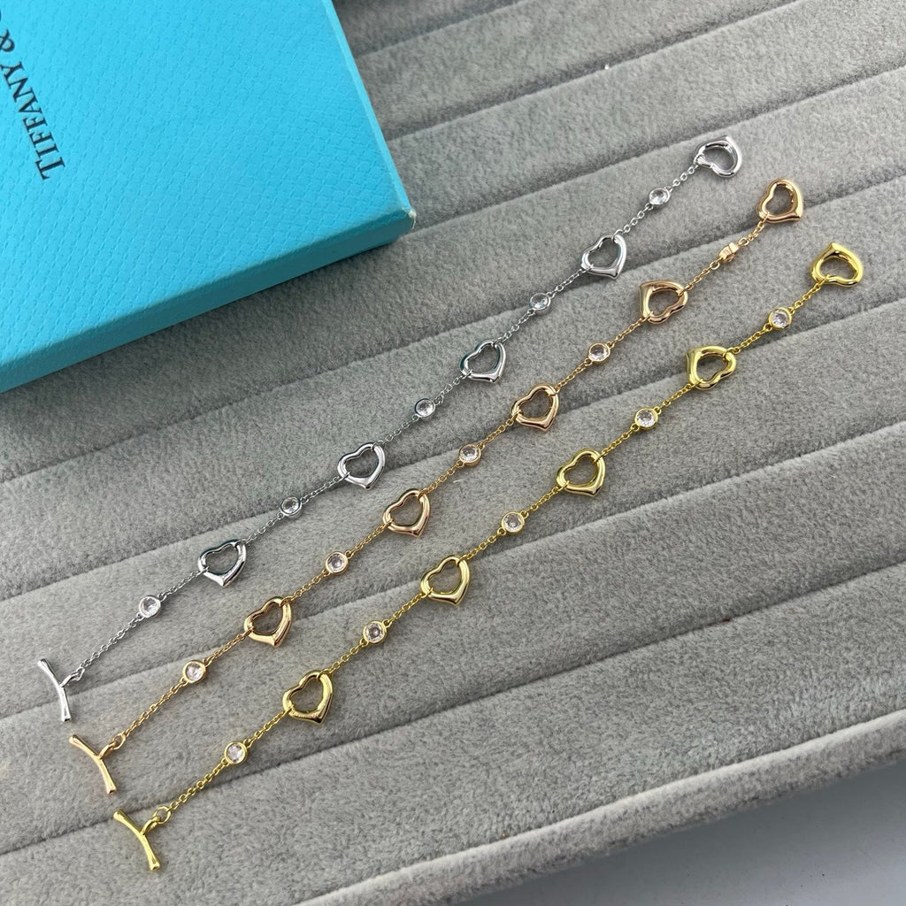 Tiffany Elsa Peretti Open Heart Bracelet