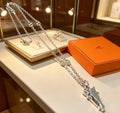Hermès Equestrian Horse Head Pendant Chain Necklace