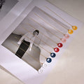 Fendi Chromatic O'Lock Emblem Drop Earrings